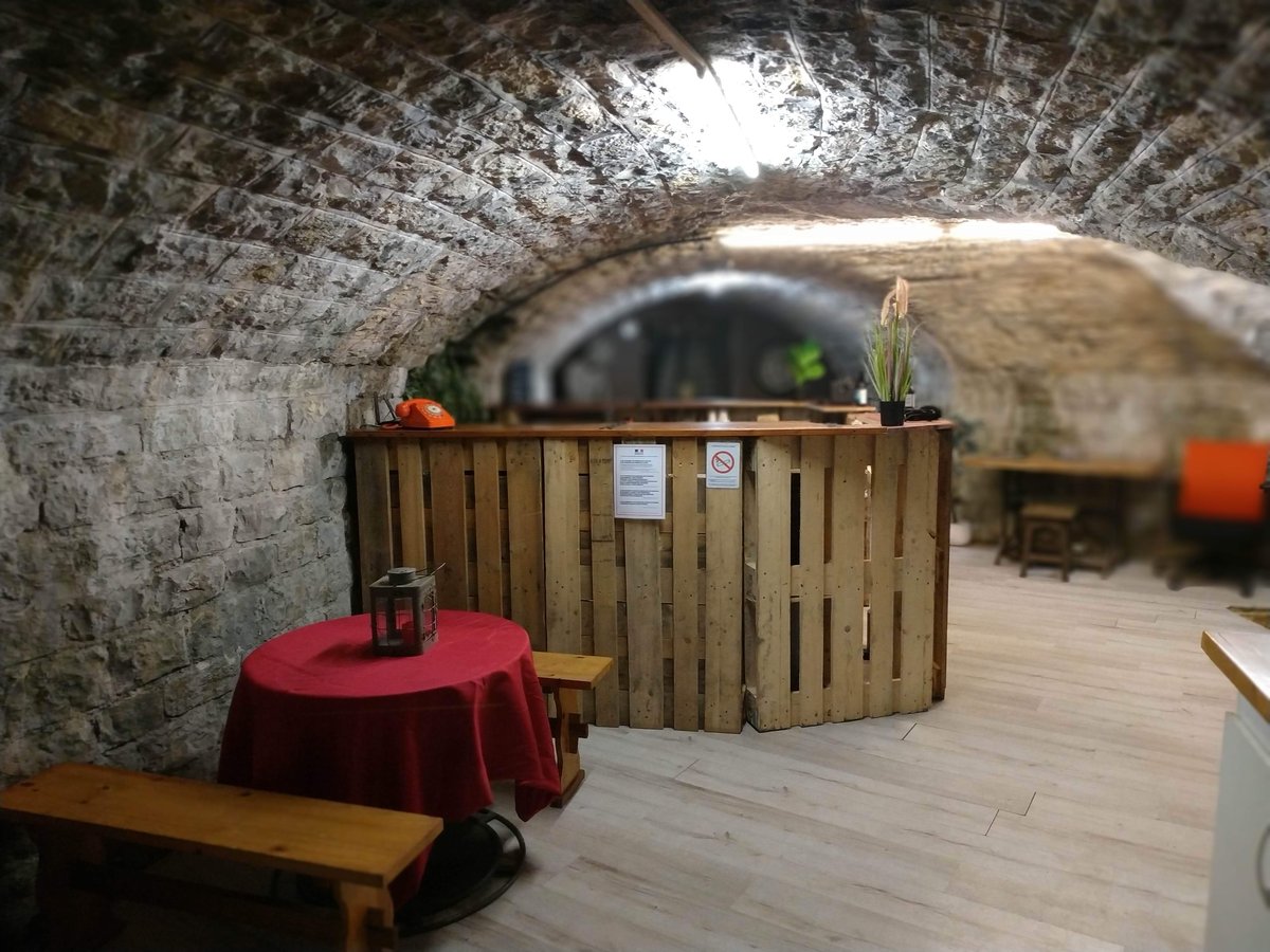 Bar voûté du Fort Lachaux — escape game entre Montbéliard et Belfort